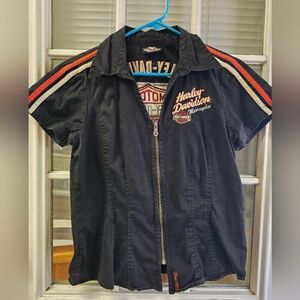 Women's Harley Davidson shop shirt Size M